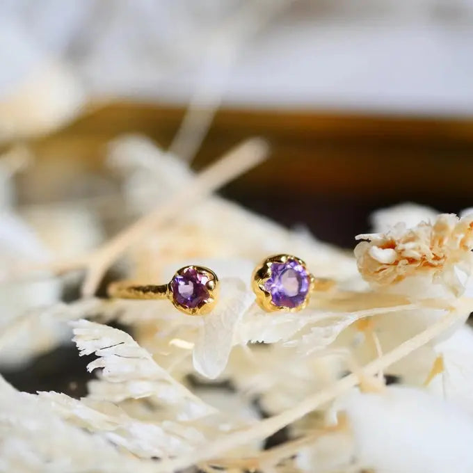 Bague Stormy en améthyste