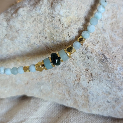 Larimar Armband