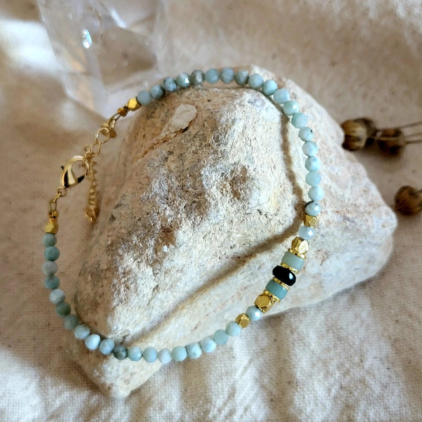 Larimar Armband